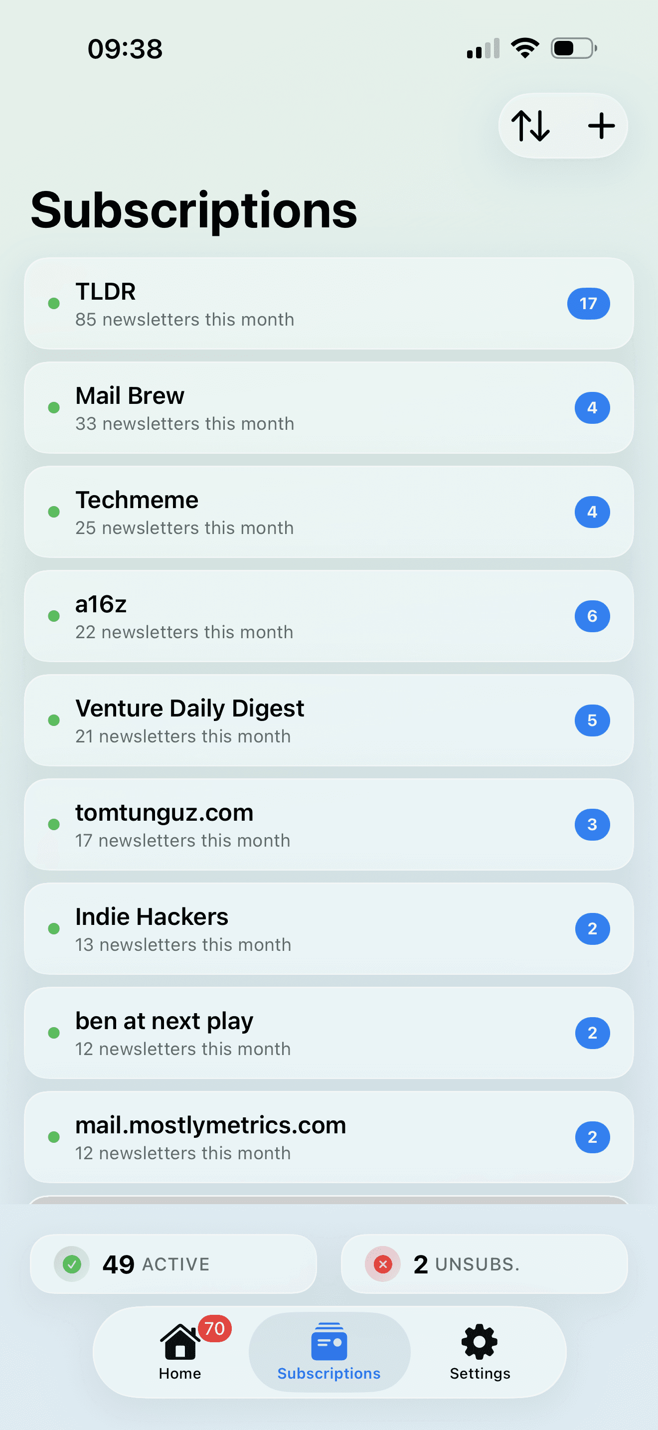 Readbase App Screenshot 1
