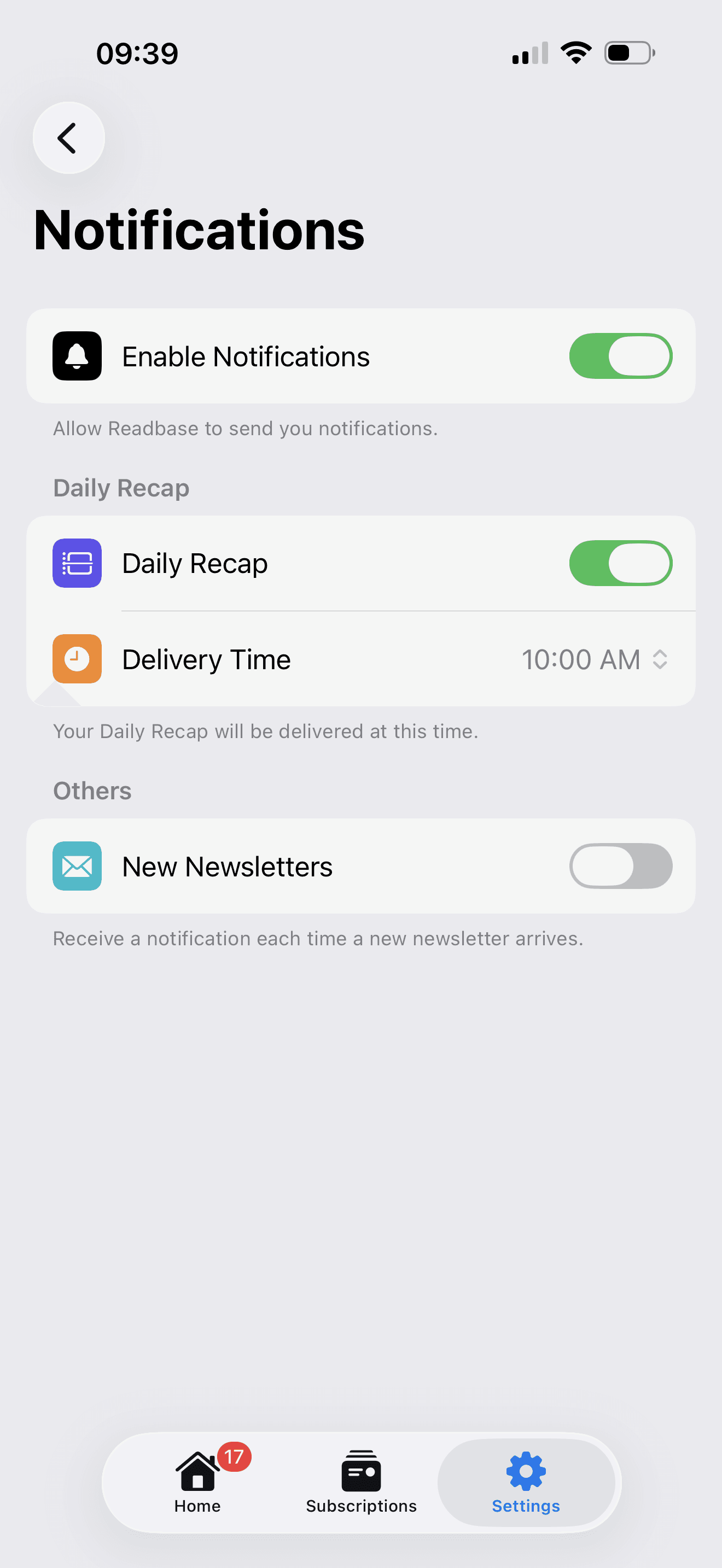 Readbase App Screenshot 8